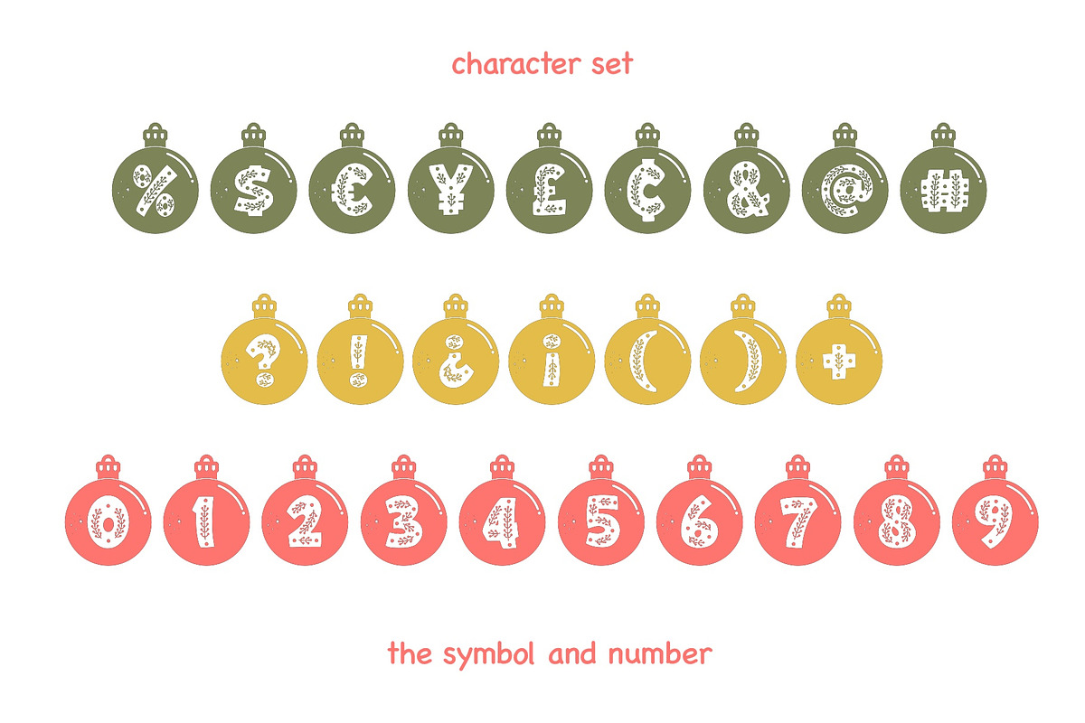 Snow Bulp Font - Symbols Font, a Symbol Font by ariodsgn (Photo 4 of 6)