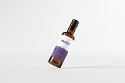 7 in 1 Amber Glass Cosmetic Bundle, a Cups & Container Mockup by pmvch (Thumbnail 66 of 106)