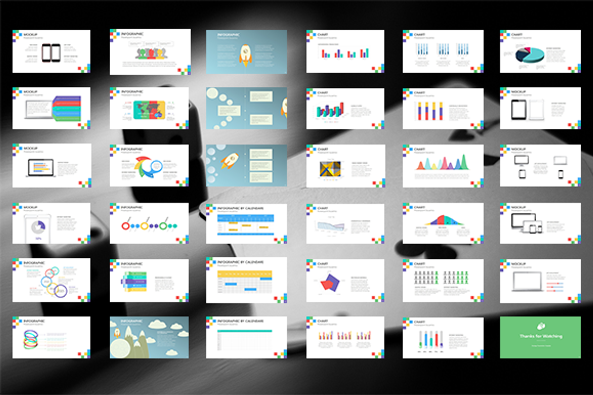 Punch PowerPoint Template, a Presentation Template by oyunerdene99 (Photo 2 of 3)