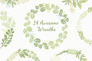 Leaves Branches & Herbs Fresh Doodle, a Decorative Illustration by antuanetto (Thumbnail 3 of 11)