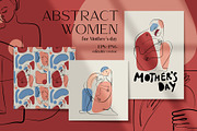 Abstract Women, a Decorative Illustration by Anna's Lettering (Thumbnail 1 of 7)