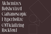 Wolves, a Serif Font by Eotype Studio (Thumbnail 10 of 13)