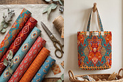 Vintage Boho & Folk Patterns, a Pattern Graphic by Sonulkaster (Thumbnail 10 of 12)