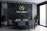PSD Office Scene Modern Wall Mockup, a Product Mockup by Ayy (Thumbnail 16 of 17)