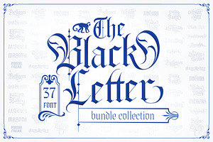 The Blackletter Bundle Alitdesign