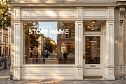 Storefront Window Mockups, an Advertising Mockup by Luuqas Design (Thumbnail 10 of 13)