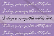 Jamella, a Script Font by Integritype Studio (Thumbnail 13 of 15)