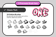 Outline Pack - Outline Brushes, a Brush Add-On by Snooze one (Thumbnail 6 of 13)