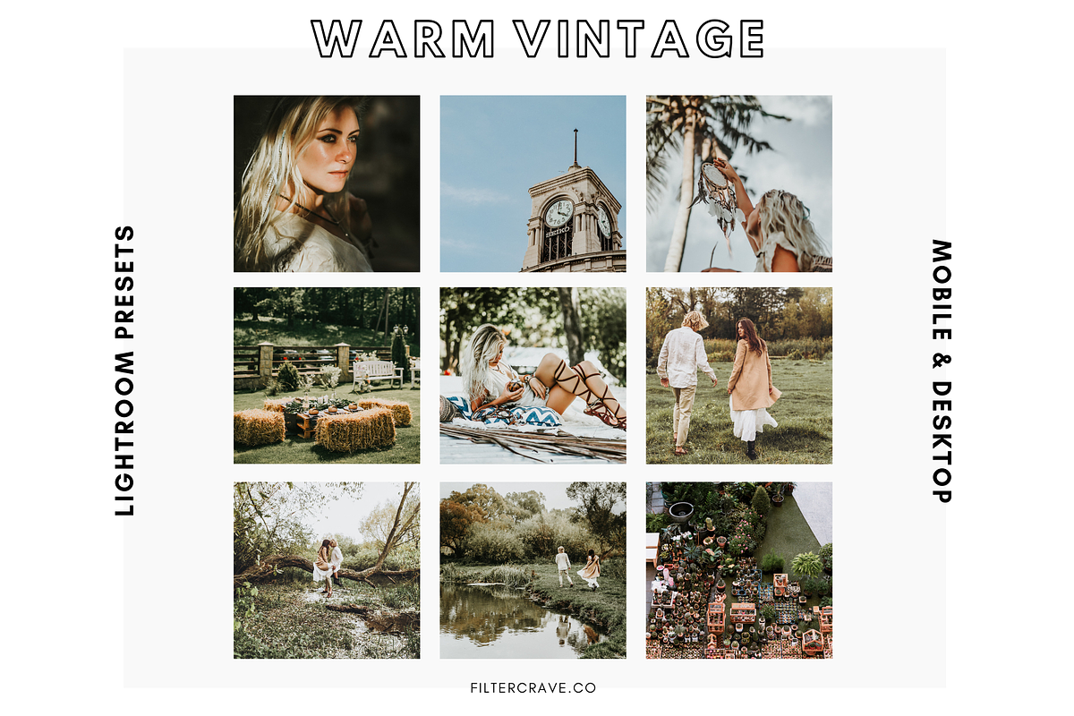 Warm Vintage Lightroom Presets IG preview 2