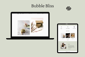 Bubble Bliss Squarespace 7.1