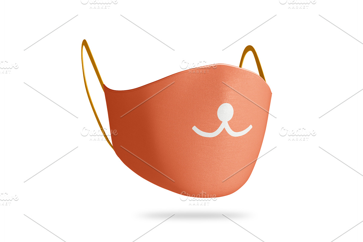 Face mask mockup, a Mask Mockup by Radmila (Photo 7 of 8)