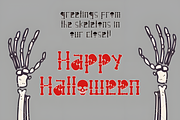 Ghost Skeleton Font, a Handwritten Font by Design Station (Thumbnail 5 of 7)