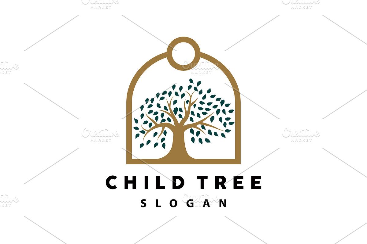 Tree Logo, Educational Playground, a Branding & Logo Template by Maylianaw28