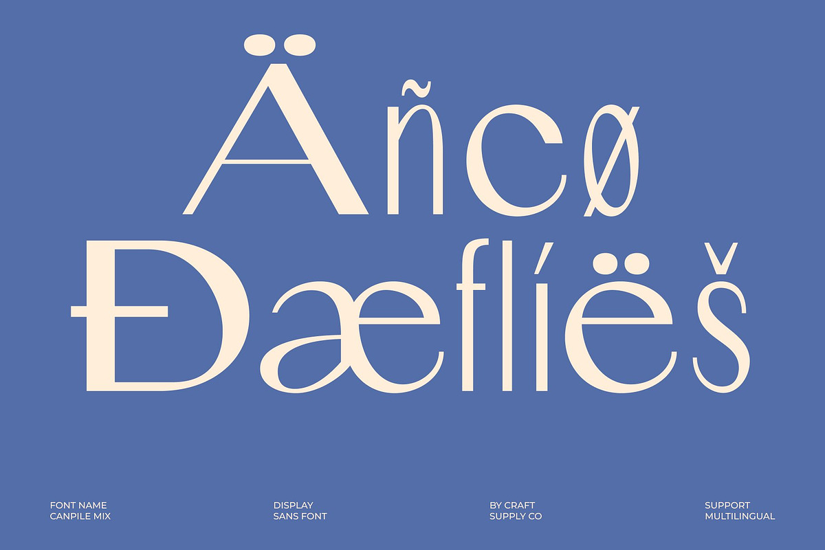 Canpile Mix, a Sans Serif Font by Craft Supply Co. (Photo 7 of 8)
