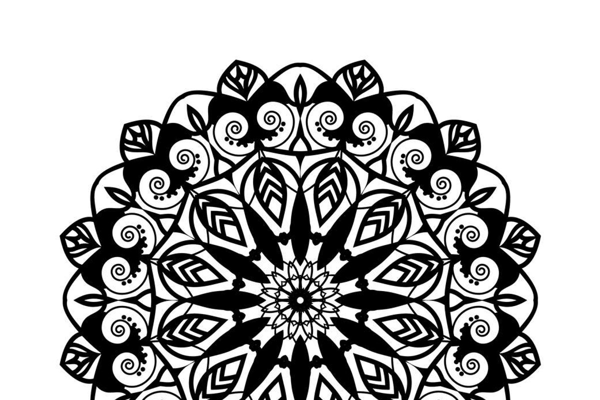 26 mandala vector background design, a Pattern Graphic by NJ Himel (Photo 23 of 27)