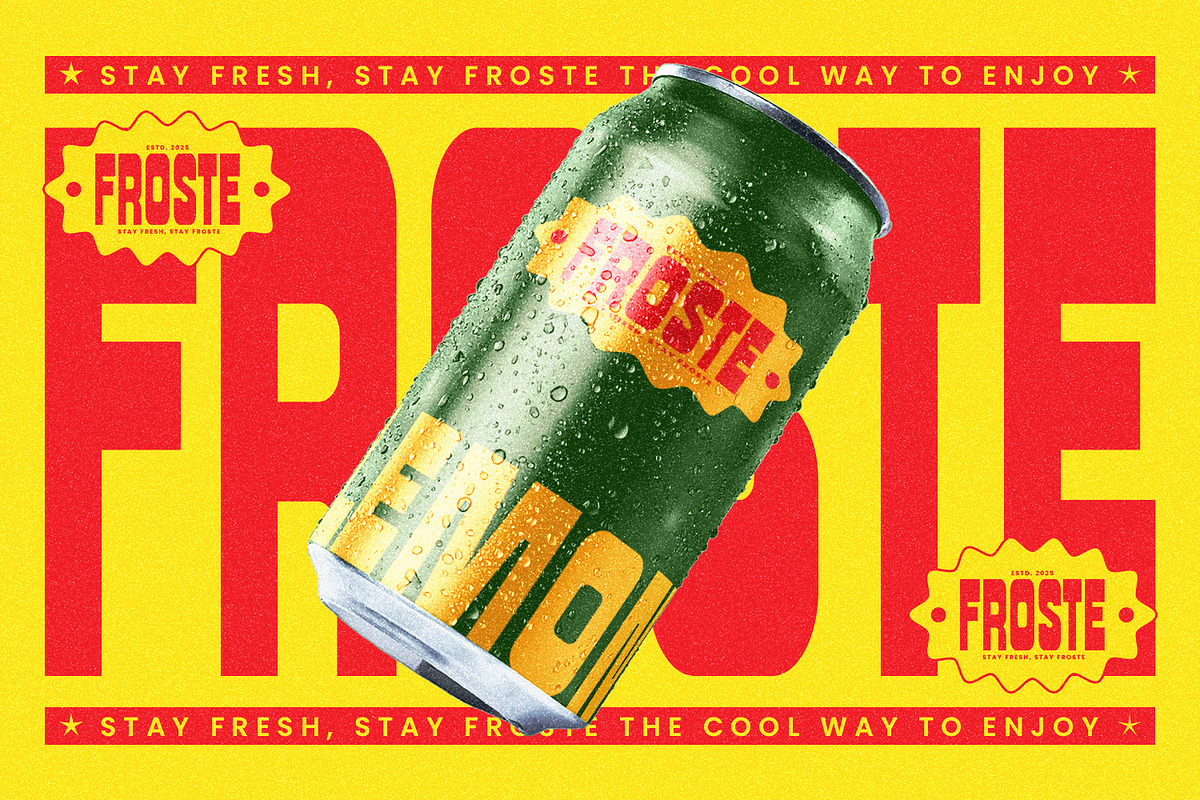 Montera - Retro Bold Sans & Script, a Font by Hasbi Creative (Photo 4 of 13)