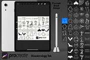 Halloween Elements Set 9, a Brush Add-On by Disasterology Ink (Thumbnail 2 of 10)