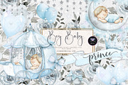 Baby Prince Clipart Bow, an Illustration by BigCakeBee (Thumbnail 1 of 4)