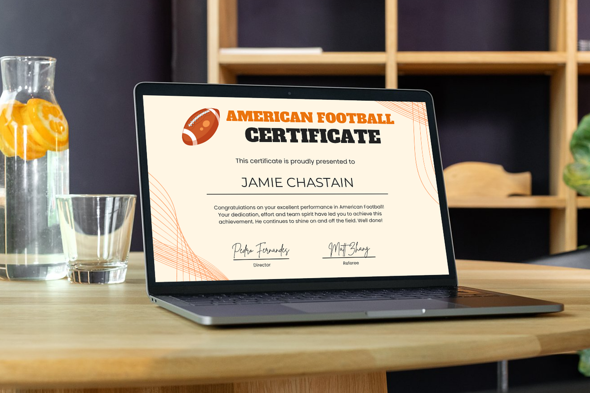 5 Sports Certificates Templates, a Templates & Theme by TemplateCastleStore (Photo 7 of 9)