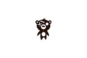 Teddy Bear Logo Template, a Branding & Logo Template by Metrolinevision (Thumbnail 1 of 2)