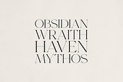 Norelli – A Modern Serif Typeface, a Serif Font by Only Fonts (Thumbnail 5 of 11)