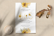 Watercolor Sunflower Set, a Decorative Illustration by Jenteva Art (Thumbnail 6 of 16)