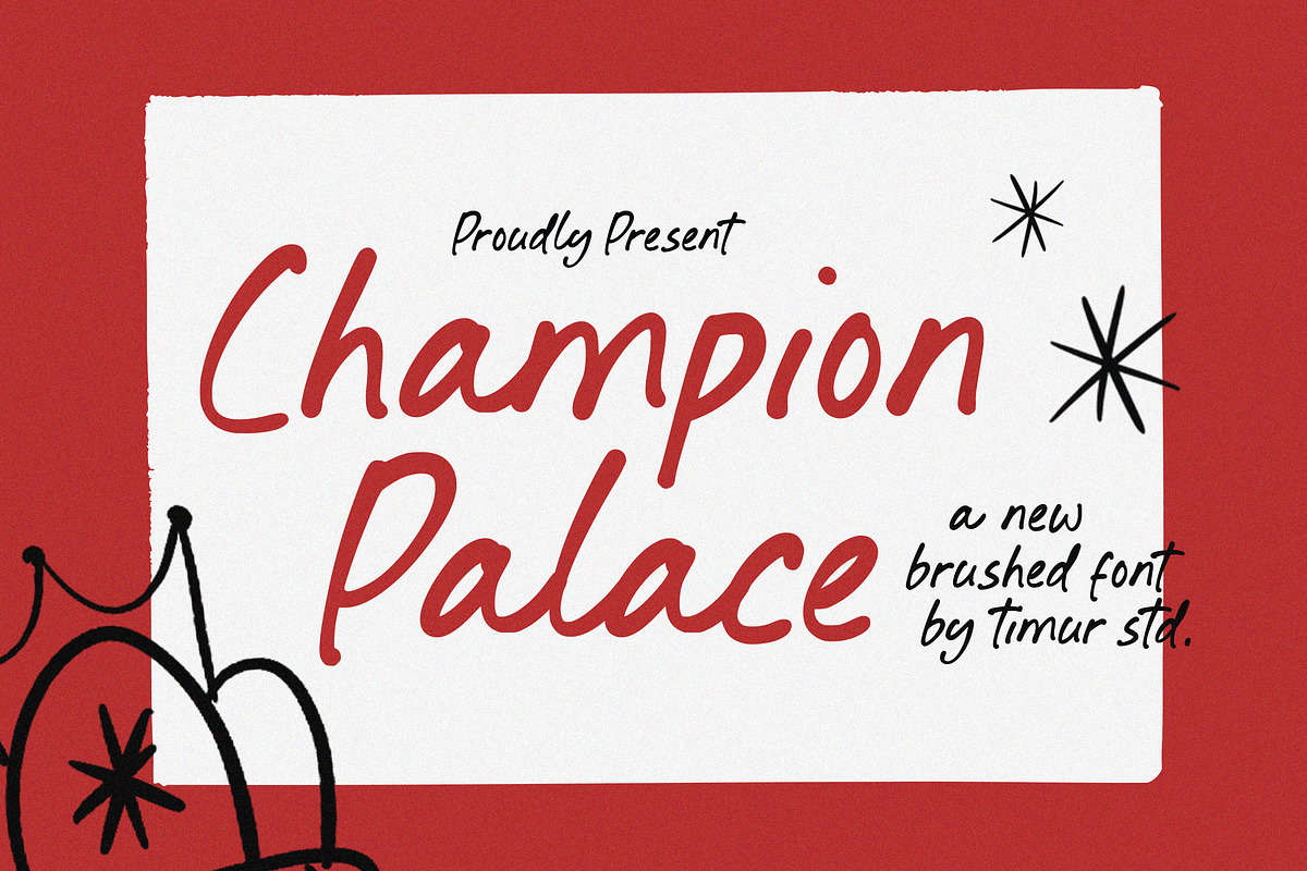 Champion Palace Font, a Font by Timurtype (Photo 1 of 7)