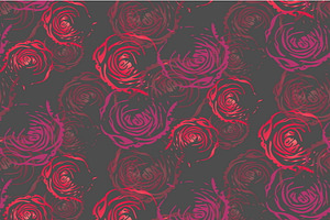 Seamless Roses Pattern