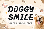 Doggy Smile, a Blackletter Font by Yoga Letter (Thumbnail 1 of 5)