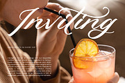 Machine Vintage Modern Stylish, a Script Font by Letterena Studios Script (Thumbnail 7 of 15)