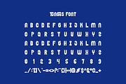 Tungos - Condensed Bold Font, a Sans Serif Font by Iqsiart Studio (Thumbnail 5 of 8)