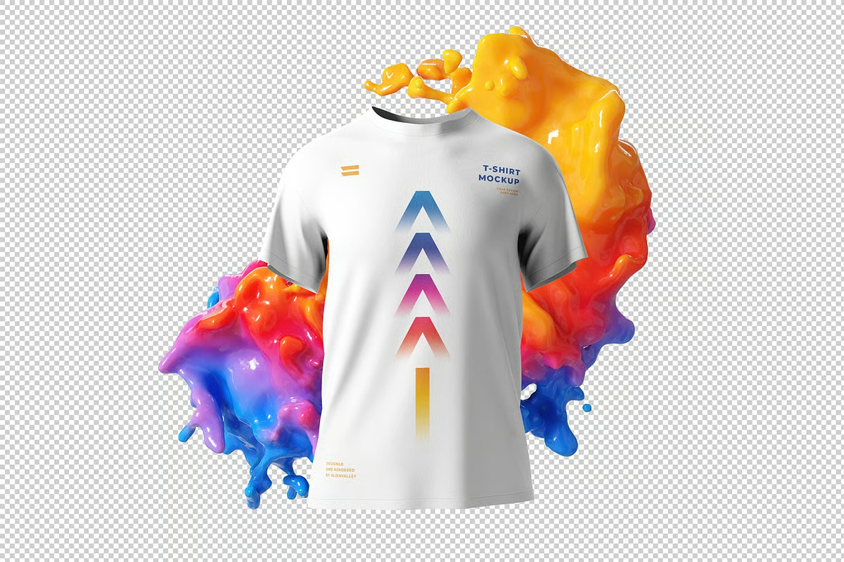 T Shirt Mockup, a Shirt Mockup by zpackcreative (Photo 6 of 6)