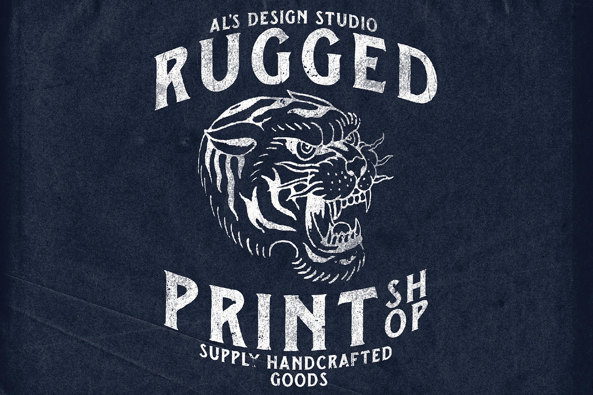 AL's Rugged Print Shop, a Layer Style Add-On by AL's Design Studio (Photo 10 of 11)