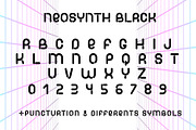NeoSynth | Vaporwave Font Styles, a Serif Font by Kandella's Art (Thumbnail 7 of 11)