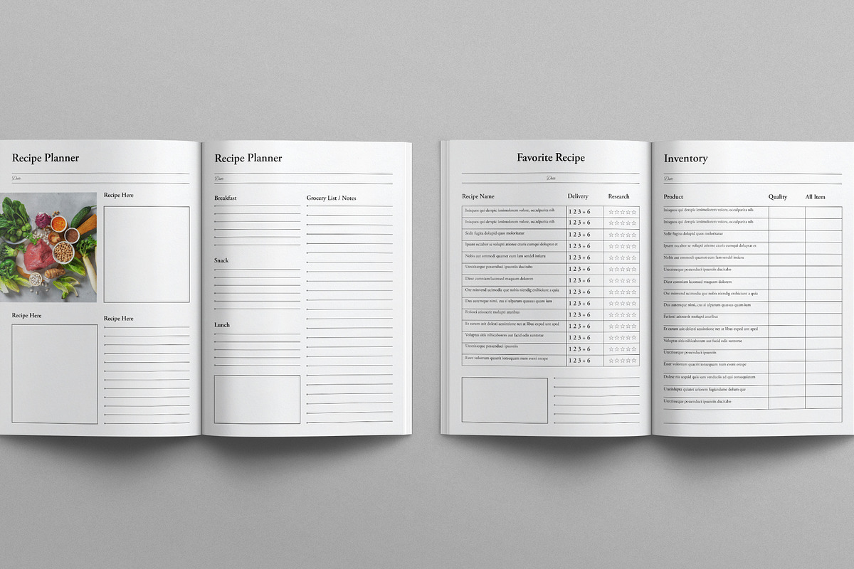 Digital Business Planner Template, a Brochure Template by E-Type (Photo 5 of 8)