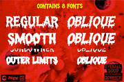 Eyeball Soup - Hand Drawn Drip Font, a Handwritten Font by Remedy667 (Thumbnail 3 of 7)