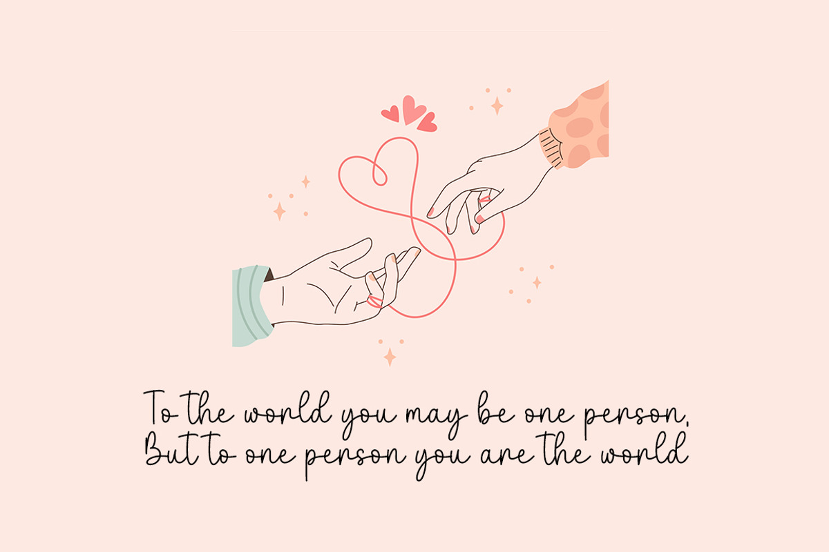 You Are My Soulmates Duo, a Handwritten Font by DN Creative (Photo 3 of 8)