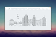 Collection of cities line art, a Graphic by Lana Samokhina (Thumbnail 2 of 16)