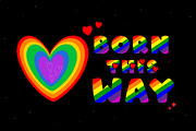 Rainbow Pride Color fonts, a Font by Fox7 By Rattana (Thumbnail 5 of 8)