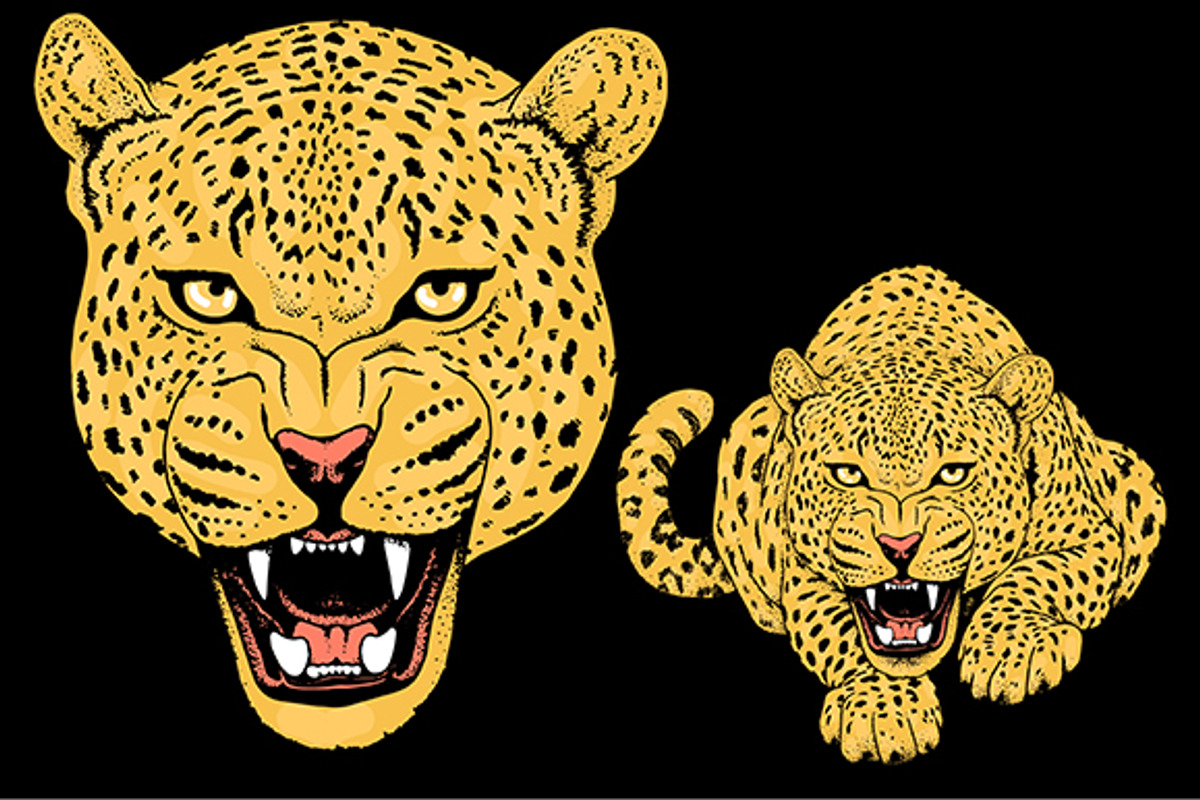LEOPARD, an Animal Illustration by Tanya Akhmett (Photo 3 of 9)