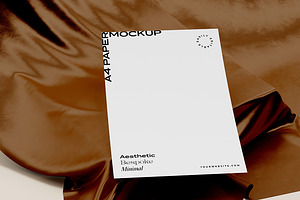 Minimal A4 Paper Mockups