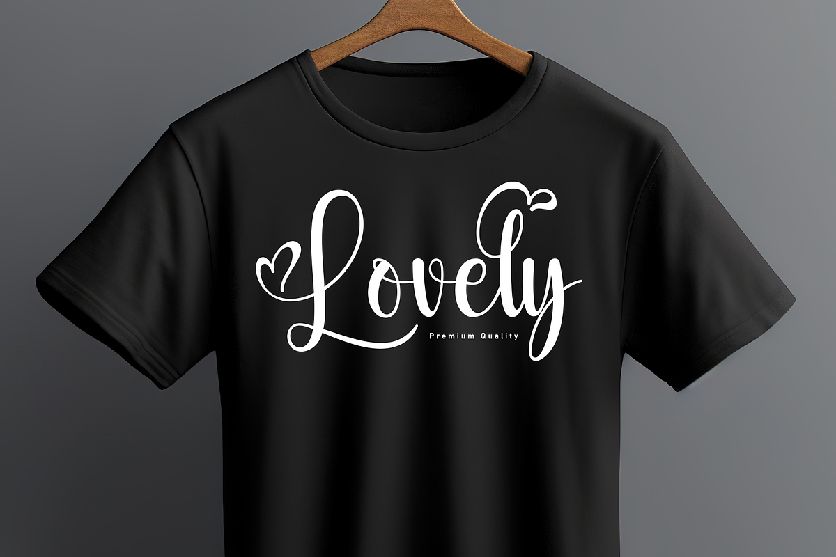 Hello Lovegirl | Script Font, a Handwritten Font by Scratchones (Photo 5 of 9)
