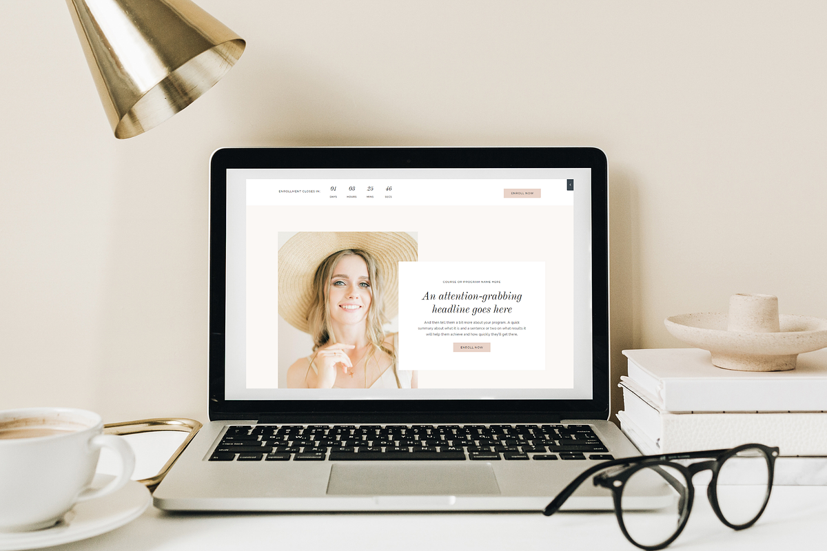 Kajabi Sales Page Template, a Landing Page Template by Pixel & Flow (Photo 8 of 8)