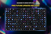 150+ Crystal Light Leaks Overlays, an Object Graphic by Mikel Blazgad (Thumbnail 8 of 11)