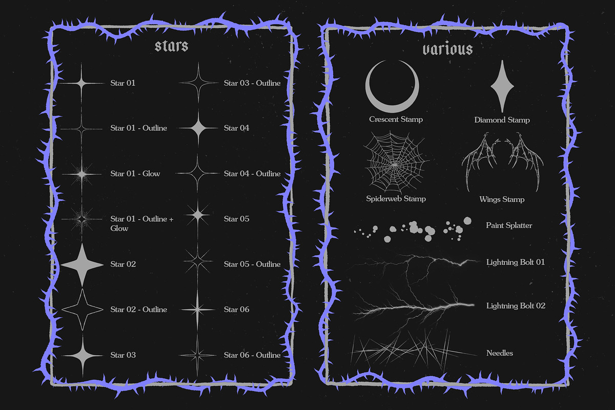 Chaos Procreate Brushes, a Brush Add-On by MiksKS (Photo 13 of 14)