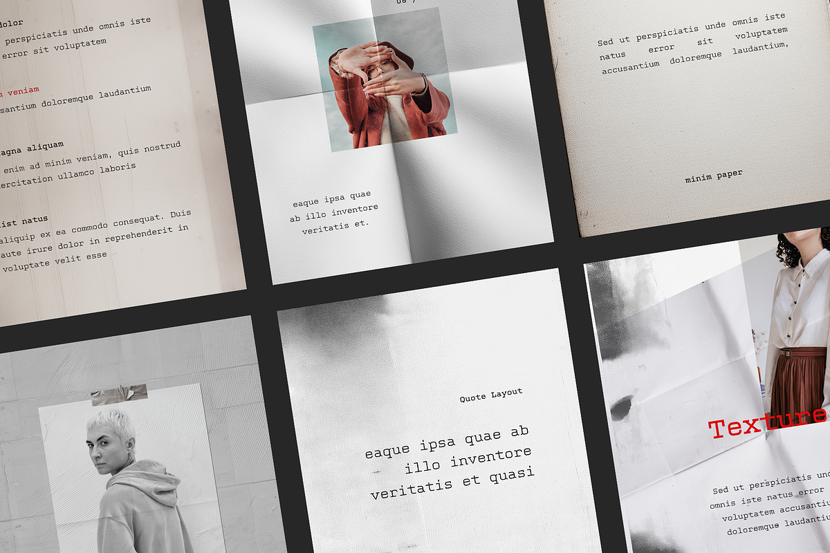 Modern Narrative Social Media Set, a Social Media Template by Filip Studio (Photo 6 of 6)