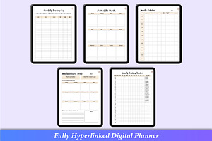 Digital Reading Planner For Ipad