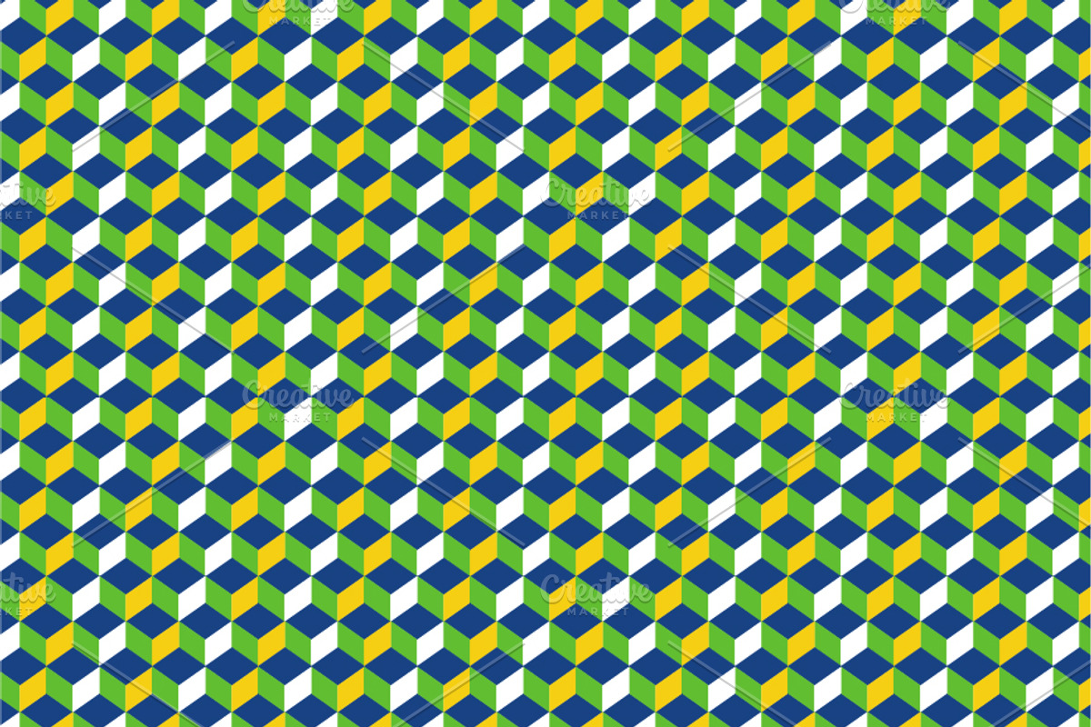 Rio Golf Style Vector Patterns, a Pattern Graphic by SubwayParty (Photo 4 of 4)