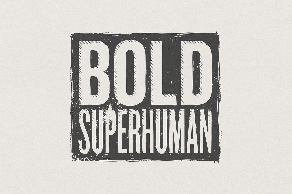 Bold Superhuman PNG, Motivational, an Illustration by SharpMarketplace (Photo 1 of 4)