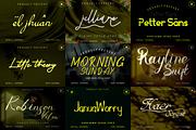 Display & Script Font Bundle, a Serif Font by mahstudios (Thumbnail 6 of 17)